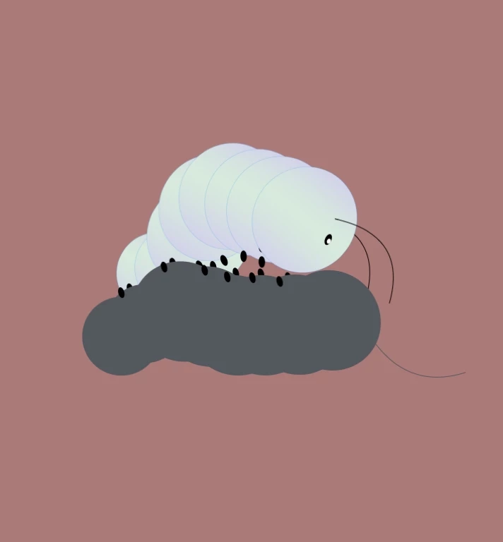 Chenille inconscient-conscient